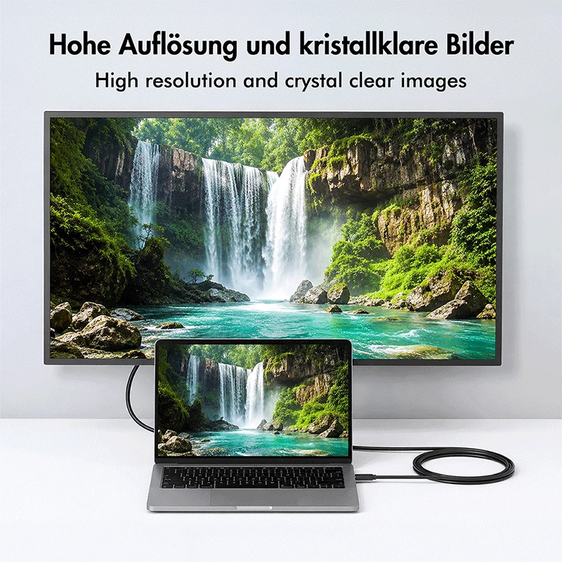 Logilink UA0474 USB 3.2 Gen1 Type-C kaabel, C/M - DVI-D/M, 1080p/60 Hz, must, 3 m