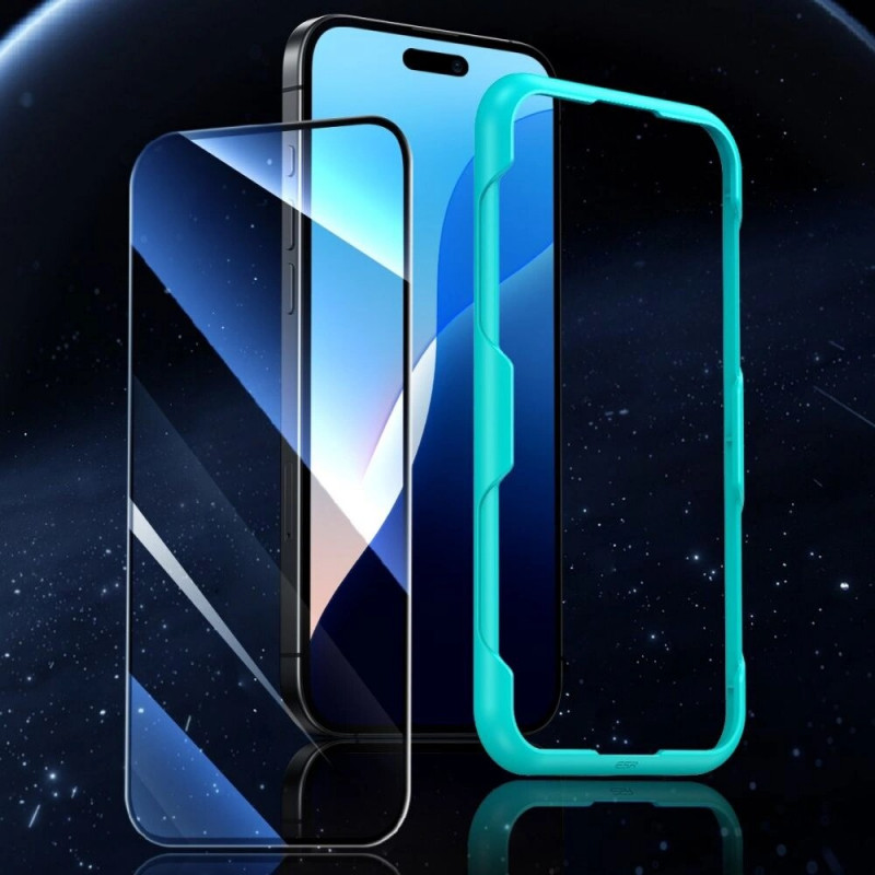 ESR karastatud klaas Apple iPhone 16 jaoks, läbipaistev (2 tk)