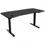 Nitro Concepts mängulaud D16E NC-GP-DK-008, Carbon Black, 1600x800, elektriliselt reguleeritava kõrgusega