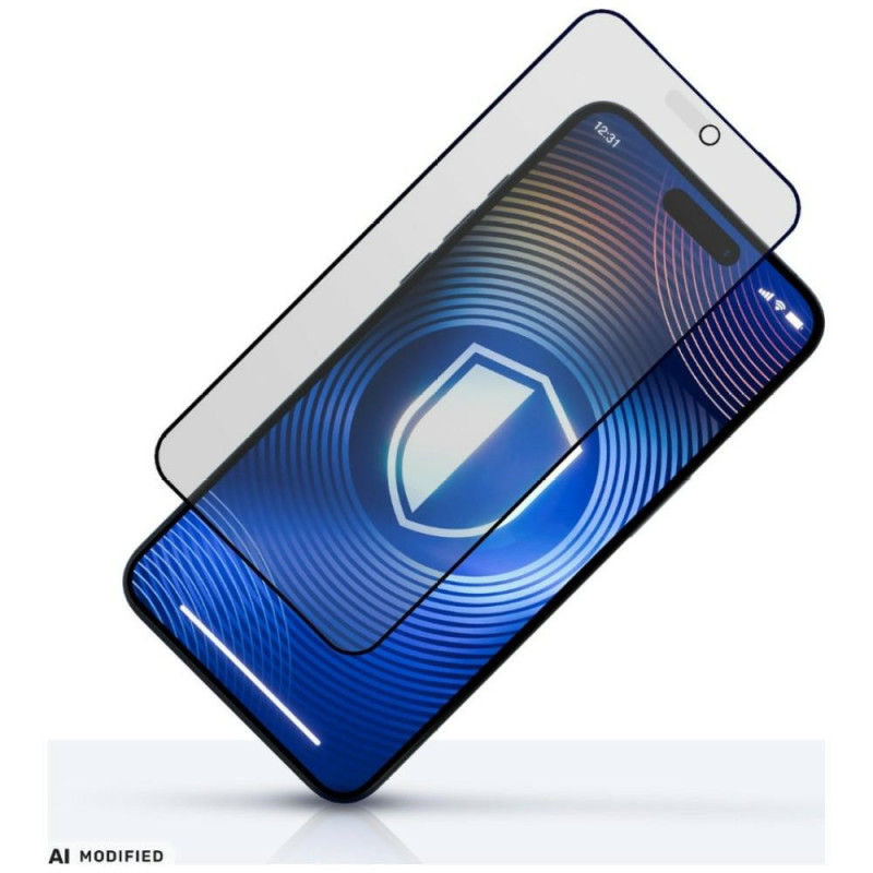 3MK HardGlass Matt Max Privacy karastatud klaas Apple iPhone 18 Pro jaoks, matt, privaatsusfilter