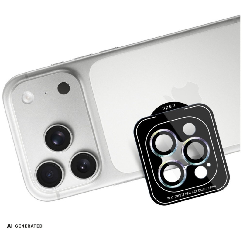 3MK Lens Protection Pro kaamerakaitse Apple iPhone 18 Pro / 18 Pro Max jaoks, karastatud klaas, rainbow