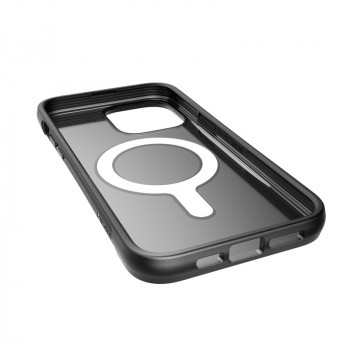X-Doria Raptic Clutch MagSafe ümbris XDR224 Apple iPhone 14 Pro Max jaoks, must