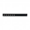 EFB Elektronik SB-FP-6SC-S-OM4 rack-mount valguskaabli esipaneel, 1U, hall, metall, 432 mm