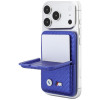 BMW M Carbon Metal Logos MagSafe rahakott, sinine