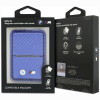 BMW M Carbon Metal Logos MagSafe rahakott, sinine