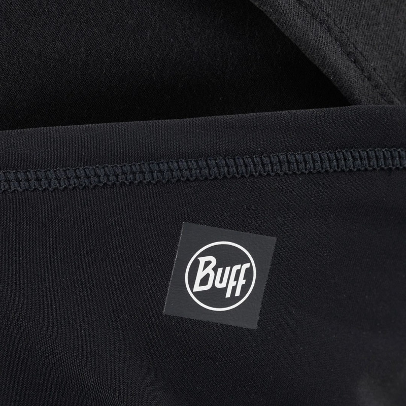 BUFF Tech Fleece hinged balaclava ühtlane must