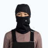 BUFF Tech Fleece hinged balaclava ühtlane must