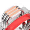 Thermaltake NiC L32 protsessori jahuti, 140 mm PWM-vormiga ventilaator, alumiinium ja vask, punane, valge