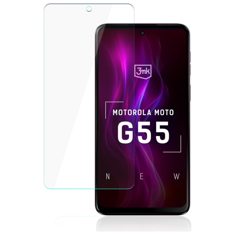 3MK FlexibleGlass hübriidklaas Motorola Moto G55 5G jaoks
