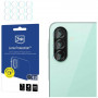 3MK Lens Protection kaamera objektiivi kaitseklaas Samsung Galaxy A27 5G jaoks (4 tk)