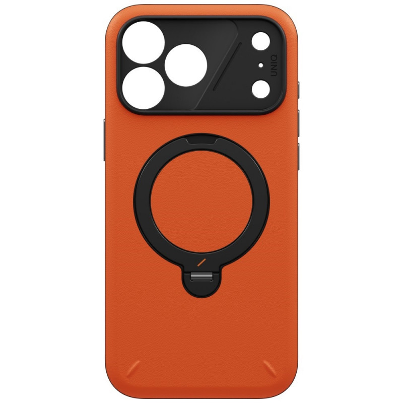 UNIQ Elix kate Apple iPhone 18 Pro Max / 17 Pro Max, 360 pöörlev tugijalg, oranž