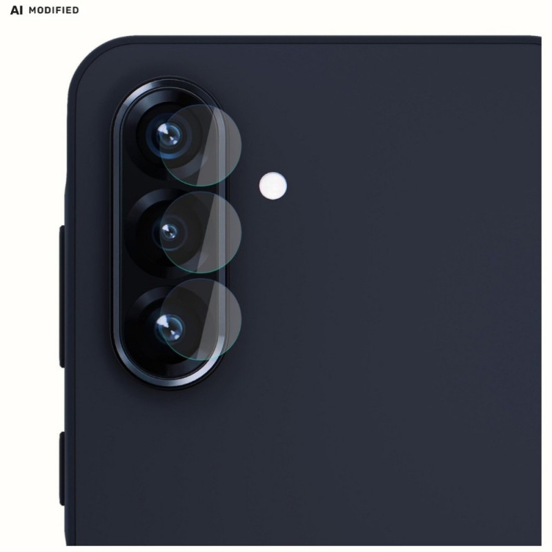 3MK Lens Protection hübriidklaasist kaamerakaitse Samsung Galaxy A36 jaoks (4 tk)