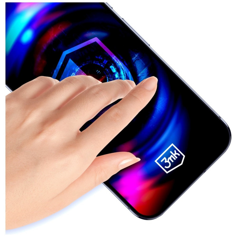 3MK HardGlass Max Privacy privaatsusklaasiga karastatud klaas paigaldusvahendiga Samsung Galaxy S26 jaoks, must
