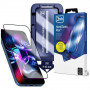 3MK HardGlass Max karastatud klaas koos paigaldusraamiga Samsung Galaxy S24+ / S25+ jaoks, must