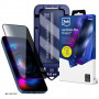 3MK HardGlass Max Privacy karastatud klaas paigaldusraamiga Google Pixel 10A-le, must