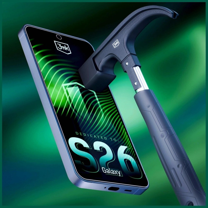 3MK SilverProtection+ antimikroobne kaitsekile Samsung Galaxy S26 jaoks