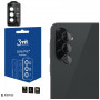3MK Lens Protection Pro kaameraläätse kaitsekate Samsung Galaxy A37 / A57 5G jaoks, must