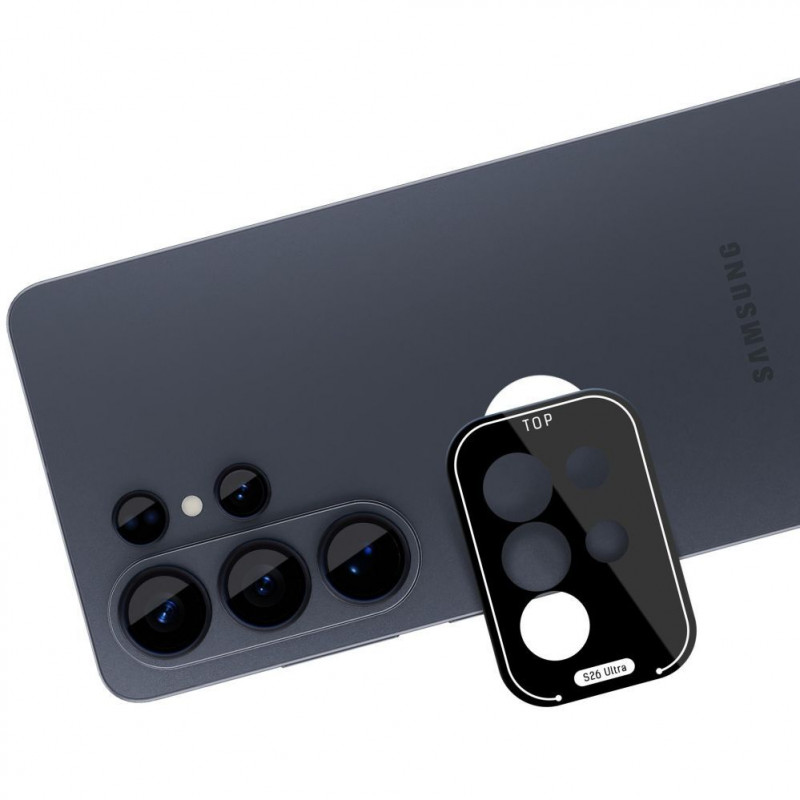 3MK Lens Protection Pro kaamerakaitse Samsung Galaxy S26 Ultra jaoks, must