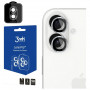 3MK Lens Protection Pro kaamera objektiivi kaitseklaas Apple iPhone 17 jaoks, hõbedane
