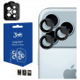 3MK Lens Protection Pro kaamera objektiivi kaitseklaas Apple iPhone 17 Pro / 17 Pro Max jaoks, must
