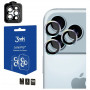 3MK Lens Protection Pro kaamera objektiivi kaitseklaas Apple iPhone 17 Pro / 17 Pro Max jaoks, mitmevärviline