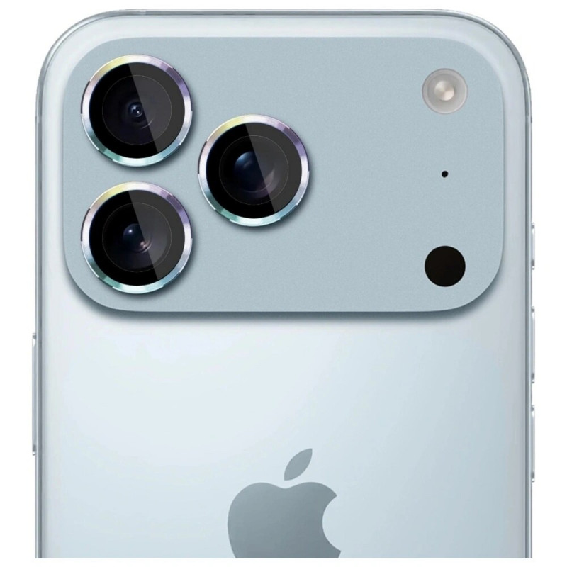3MK Lens Protection Pro kaamera objektiivi kaitseklaas Apple iPhone 17 Pro / 17 Pro Max jaoks, mitmevärviline