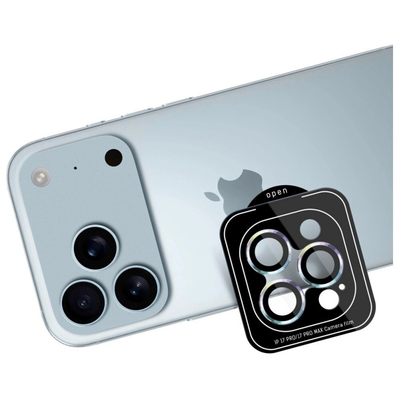 3MK Lens Protection Pro kaamera objektiivi kaitseklaas Apple iPhone 17 Pro / 17 Pro Max jaoks, mitmevärviline