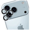 3MK Lens Protection Pro kaamera objektiivi kaitseklaas Apple iPhone 17 Pro / 17 Pro Max jaoks, läbipaistev