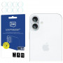 3MK Lens Protection Apple iPhone 17 kaamera objektiivi kaitseklaas (4 tk)