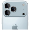 3MK Lens Protection Pro kaamera objektiivi kaitseklaas Apple iPhone 17 Pro / 17 Pro Max jaoks, hõbedane