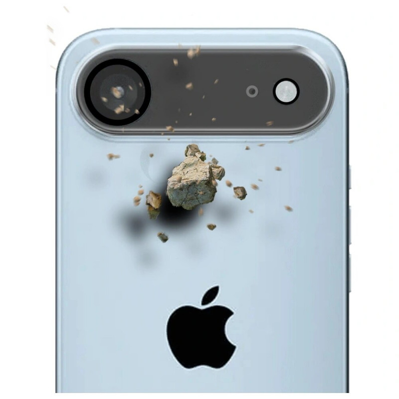 3MK Lens Pro Full Cover karastatud kaamera objektiivi kaitseklaas Apple iPhone Air jaoks