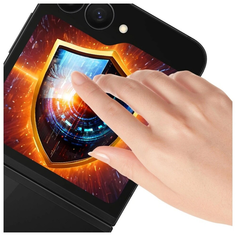3MK Silky Matt Privacy matt privaatsusfiltri ekraanikaitsekile Samsung Galaxy Z Flip6 / Z Flip7 FE jaoks