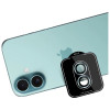 3MK Lens Protection Pro karastatud klaasist kaamerakaitse Apple iPhone 17 jaoks, roheline