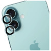 3MK Lens Protection Pro karastatud klaasist kaamerakaitse Apple iPhone 17 jaoks, roheline