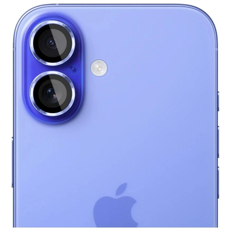 3MK Lens Protection Pro karastatud klaasist kaamerakaitse Apple iPhone 17 jaoks, sinine