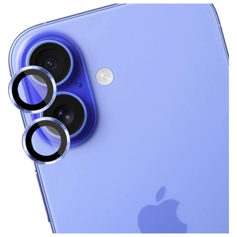 3MK Lens Protection Pro karastatud klaasist kaamerakaitse Apple iPhone 17 jaoks, sinine