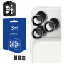 3MK Lens Protection Pro kaameraklaasi karastatud kaitseklaas Apple iPhone 17 Pro / 17 Pro Max jaoks, hall