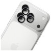 3MK Lens Protection Pro kaameraklaasi karastatud kaitseklaas Apple iPhone 17 Pro / 17 Pro Max jaoks, hall