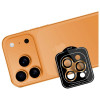 3MK Lens Protection Pro kaameraklaasi karastatud kaitseklaas Apple iPhone 17 Pro / 17 Pro Max, oranž