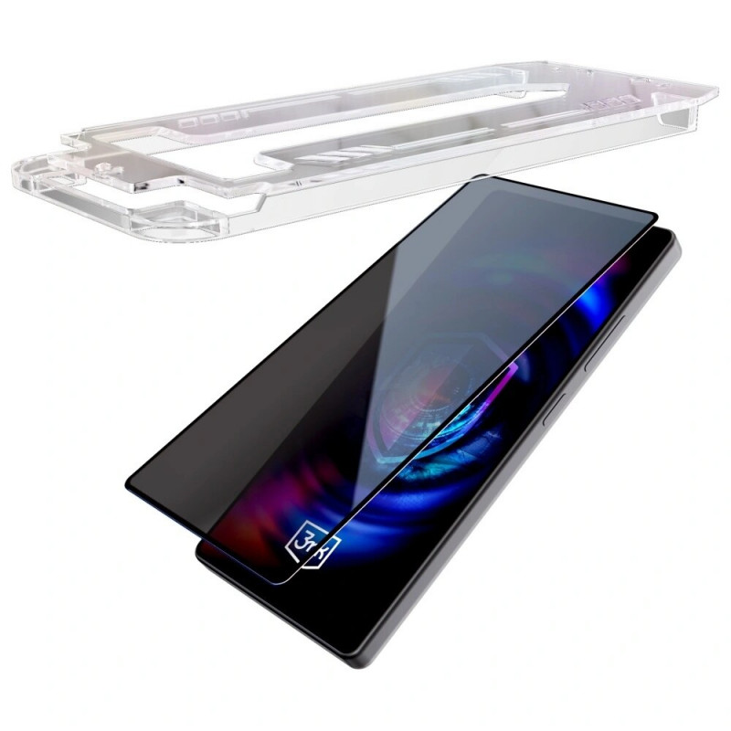 3MK HardGlass Max Privacy privaatsusklaasiga karastatud kaitseklaas Samsung Galaxy A16 4G / 5G / A17 4G / 5G jaoks