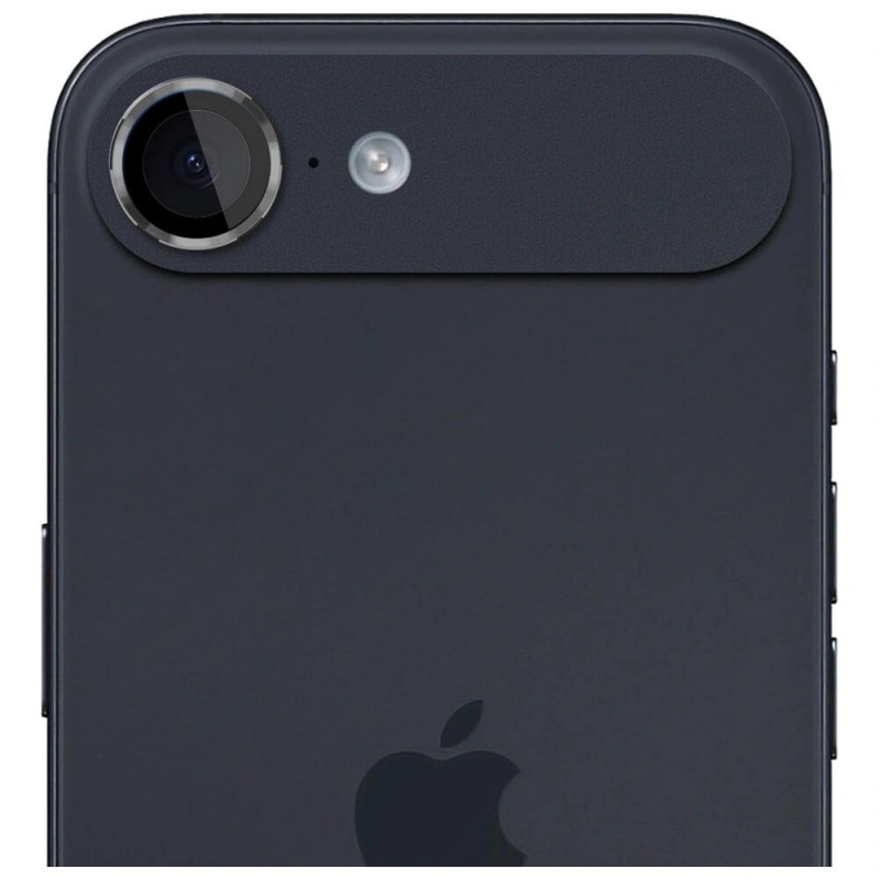 3MK Lens Protection Pro kaameraklaasi karastatud kaitseklaas Apple iPhone Air jaoks, hall