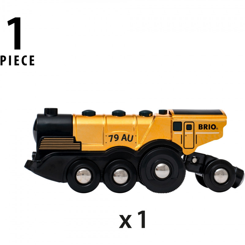BRIO World Golden patareitoitega vedur valguse ja heliga (33630)