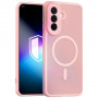 3MK Misty MagCase magnetiline ümbris Samsung Galaxy A37 jaoks, roosa