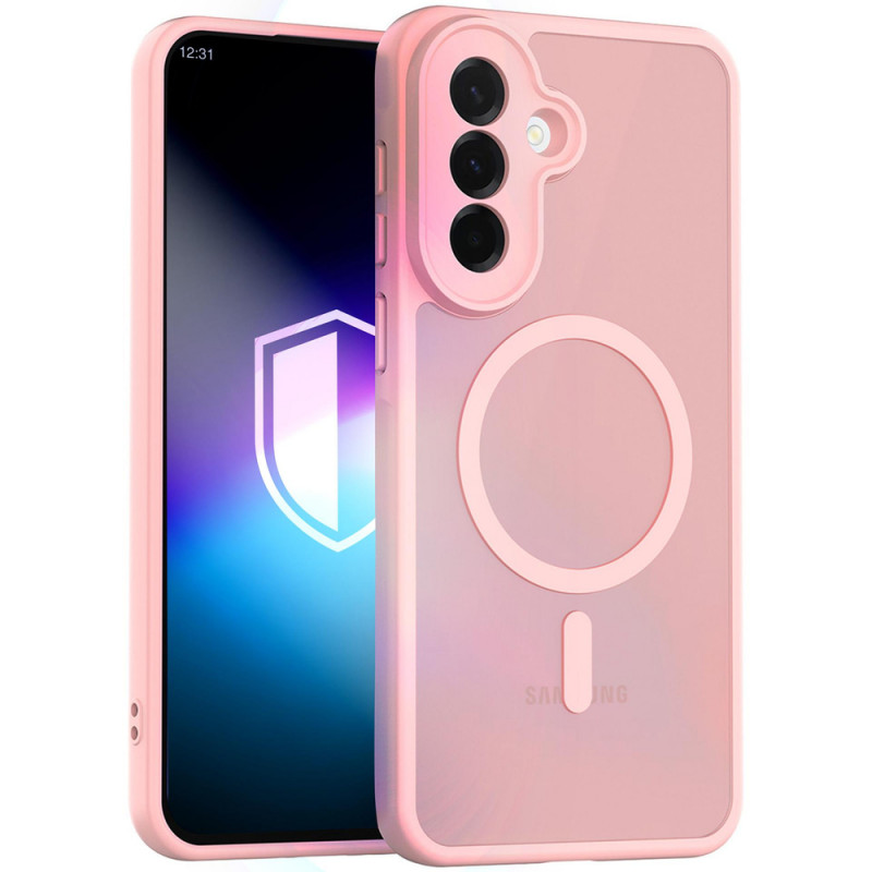 3MK Misty MagCase magnetiline ümbris Samsung Galaxy A37 jaoks, roosa