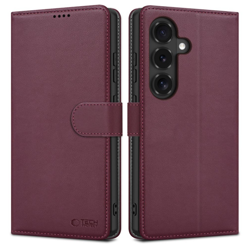 Tech-Protect rahakotikorpuse ümbris Samsung Galaxy S26 FE Burgundy