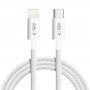 Tech-Protect Ultraboost Lite USB-C / Lightning kaabel PD27W/3A 200 cm, Cool Grey