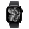 Apple Watch Series 11 GPS + Cellular (5G) 42 mm alumiiniumkorpus, must, M/L, MF854QL/A