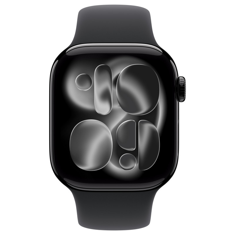 Apple Watch Series 11 GPS + Cellular (5G) 42 mm alumiiniumkorpus, must, M/L, MF854QL/A