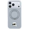 Karl Lagerfeld with Ring Stand 360 Karl Head Pin MagSafe ümbris Apple iPhone 18 Pro Max / 17 Pro Max jaoks, hall (KF003236)