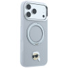 Karl Lagerfeld with Ring Stand 360 Karl Head Pin MagSafe ümbris Apple iPhone 18 Pro Max / 17 Pro Max jaoks, hall (KF003236)
